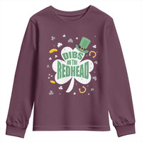 Funny Irish St Patricks Day Youth Sweatshirt Prone To Shenanigans