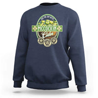 Mccockin Cider Sweatshirt Funny St Patrick's Day