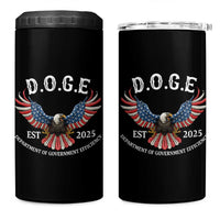 DOGE Department Of Government Efficiency 4 in 1 Can Cooler Tumbler Est 2025 American Eagle