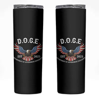 DOGE Department Of Government Efficiency Skinny Tumbler Est 2025 American Eagle