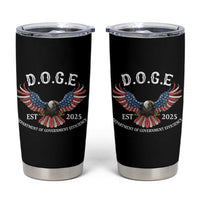 DOGE Department Of Government Efficiency Tumbler Cup Est 2025 American Eagle
