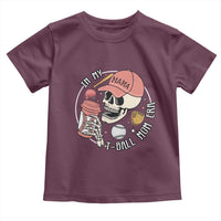 In My T-Ball Mom Era Skeleton Toddler T Shirt Baseball Mother's Day TS02