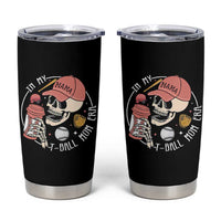 In My T-Ball Mom Era Skeleton Tumbler Cup Baseball Mother's Day TS02