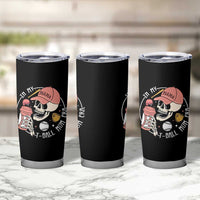 In My T-Ball Mom Era Skeleton Tumbler Cup Baseball Mother's Day TS02