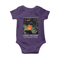 Fire Swamp National Park Baby Onesie Inconceivable Fantasy Adventure