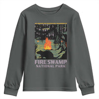 Fire Swamp National Park Youth Sweatshirt Inconceivable Fantasy Adventure