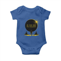 Bigfoot August 12 2026 Total Solar Eclipse Baby Onesie Totality Sasquatch Cryptid Stargazer Memorabilia