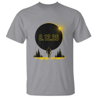 Bigfoot August 12 2026 Total Solar Eclipse T Shirt Totality Sasquatch Cryptid Stargazer Memorabilia