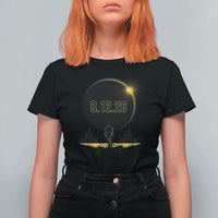 Bigfoot August 12 2026 Total Solar Eclipse T Shirt For Women Totality Sasquatch Cryptid Stargazer Memorabilia