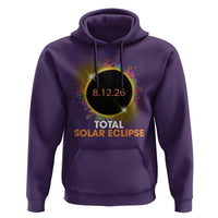 Colorful Paint Splatter 2026 Total Solar Eclipse Totality Astronomy Hoodie