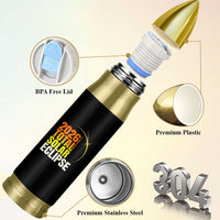 2026 Total Solar Eclipse August 12 Bullet Tumbler Totality Modern Space Graphic