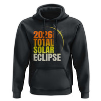 2026 Total Solar Eclipse August 12 Hoodie Totality Modern Space Graphic