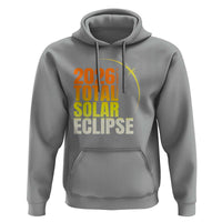 2026 Total Solar Eclipse August 12 Hoodie Totality Modern Space Graphic