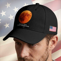 Blood Moon Total Lunar Eclipse March 3 2026 Baseball Cap Blood Moon Astronomy Souvenir Graphic