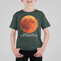 Blood Moon Total Lunar Eclipse March 3 2026 T Shirt For Kid Blood Moon Astronomy Souvenir Graphic