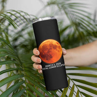 Blood Moon Total Lunar Eclipse March 3 2026 Skinny Tumbler Blood Moon Astronomy Souvenir Graphic