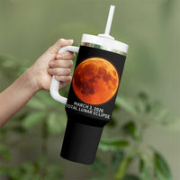 Blood Moon Total Lunar Eclipse March 3 2026 Tumbler With Handle Blood Moon Astronomy Souvenir Graphic