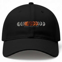 Total Eclipse of the Moon Phases Baseball Cap Blood Moon Space Astronomy Celestial Graphic