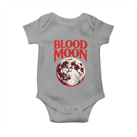 Retro Blood Moon Graphic Baby Onesie Mystic Celestial Gothic Astronomy Art
