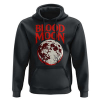 Retro Blood Moon Graphic Hoodie Mystic Celestial Gothic Astronomy Art