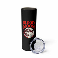 Retro Blood Moon Graphic Skinny Tumbler Mystic Celestial Gothic Astronomy Art
