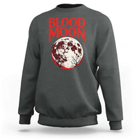 Retro Blood Moon Graphic Sweatshirt Mystic Celestial Gothic Astronomy Art