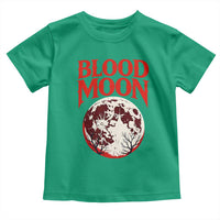 Retro Blood Moon Graphic Toddler T Shirt Mystic Celestial Gothic Astronomy Art