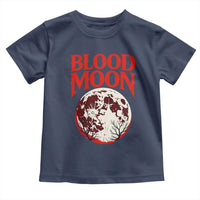 Retro Blood Moon Graphic Toddler T Shirt Mystic Celestial Gothic Astronomy Art