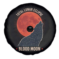 Total Lunar Eclipse March 3 2026 Spare Tire Cover Constellation Wolf Souvenir Graphic