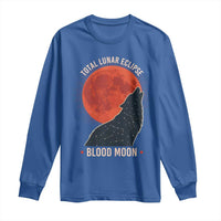 Total Lunar Eclipse March 3 2026 Long Sleeve Shirt Constellation Wolf Souvenir Graphic