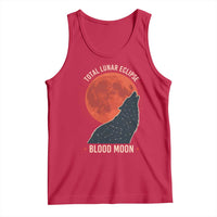 Total Lunar Eclipse March 3 2026 Tank Top Constellation Wolf Souvenir Graphic
