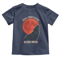 Total Lunar Eclipse March 3 2026 Toddler T Shirt Constellation Wolf Souvenir Graphic