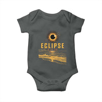Total Solar Eclipse August 12 2026 Celestial Totality Baby Onesie Ocean Beach View Astronomy Souvenir