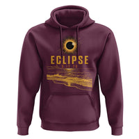 Total Solar Eclipse August 12 2026 Celestial Totality Hoodie Ocean Beach View Astronomy Souvenir
