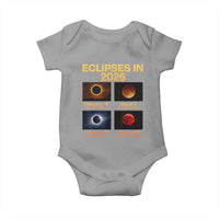 Eclipses in 2026 Celestial Calendar Infographic Baby Onesie Space Nerd Astronomy Gift Astrology Lover