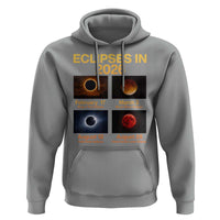 Eclipses in 2026 Celestial Calendar Infographic Hoodie Space Nerd Astronomy Gift Astrology Lover