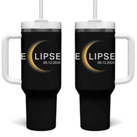 Minimalist 2026 Total Solar Eclipse Tumbler With Handle August 12 Totality Astronomy Souvenir