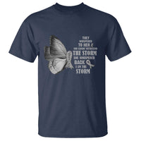 Parkinson's Awareness T Shirt She Whispered Back I Am The Storm Support Squad