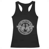 Parkinson's Warrior Racerback Tank Top We Can Beat It Boxing Fight Against Parkinsons