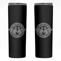Parkinson's Warrior Skinny Tumbler We Can Beat It Boxing Fight Against Parkinsons