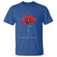 Parkinson's Awareness T Shirt Faith Hope Tulips Support Parkinsons Warrior