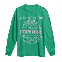 Parkinson's Awareness Long Sleeve Shirt Work For Dopamine Parkinsons Warrior Support