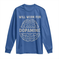 Parkinson's Awareness Long Sleeve Shirt Work For Dopamine Parkinsons Warrior Support