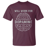 Parkinson's Awareness T Shirt Work For Dopamine Parkinsons Warrior Support