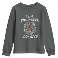 Parkinson's Warrior Youth Sweatshirt I Make Parkinsons Look Good Tulip
