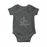 Parkinson's Warrior Baby Onesie Funny I'm Not Getting Jiggy I Have Parkinsons