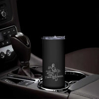 Parkinson's Warrior Skinny Tumbler Funny I'm Not Getting Jiggy I Have Parkinsons