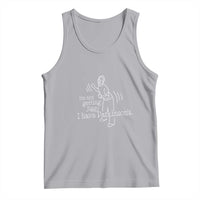 Parkinson's Warrior Tank Top Funny I'm Not Getting Jiggy I Have Parkinsons