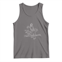 Parkinson's Warrior Tank Top Funny I'm Not Getting Jiggy I Have Parkinsons