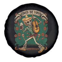 Mexican Skeleton Spare Tire Cover Cinco De Mayo Let's Fiesta 5 De Mayo